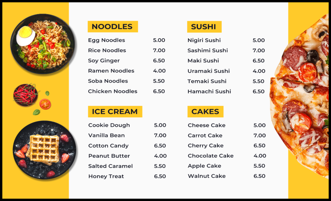 Noida Digital signage for restaurants