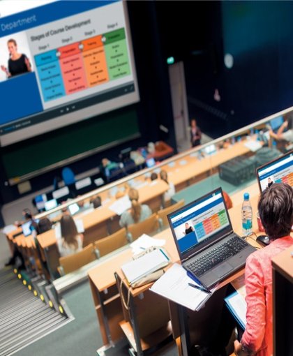 E-learning streaming solutions enabling smooth delivery of educational content across multiple
                    devices.